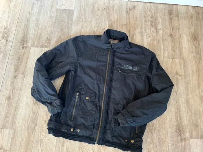 Blouson veste, noir homme taille L