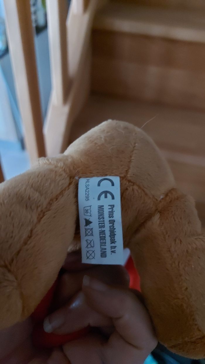 Peluche ourson Noël - photo numéro 3