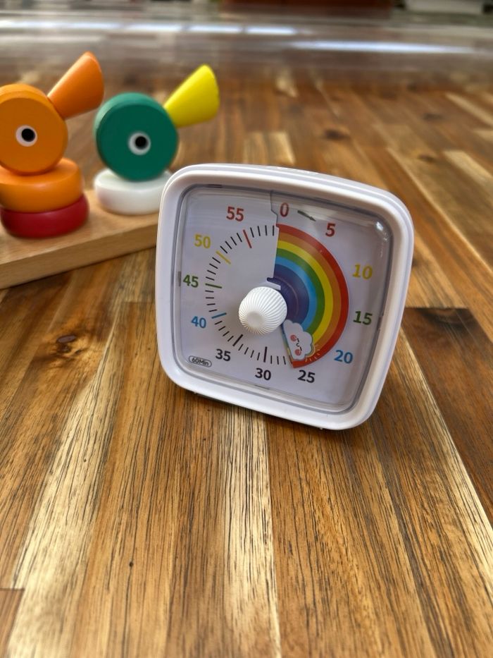 Timer arc en ciel pour enfants - photo numéro 2