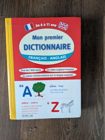 Mon premier dictionnaire anglais 6-11 ans