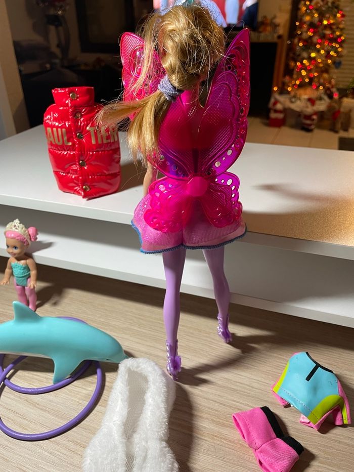 Barbie dreamtopia accessoires divers dauphin et petite sœur  Doudoune sans manche parfum Jean Paul Gaultier - photo numéro 4