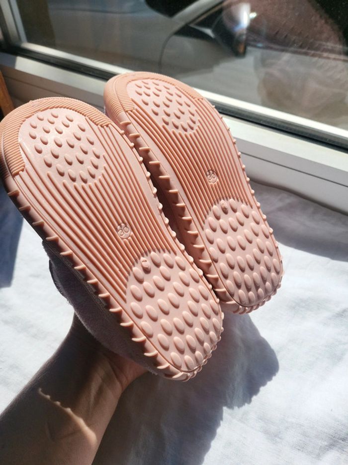 Chaussons fermés à scratchs étoiles girly 30 - photo numéro 4