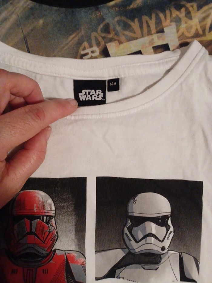 Lot 3 tee-shirts ML 14 ans - photo numéro 3