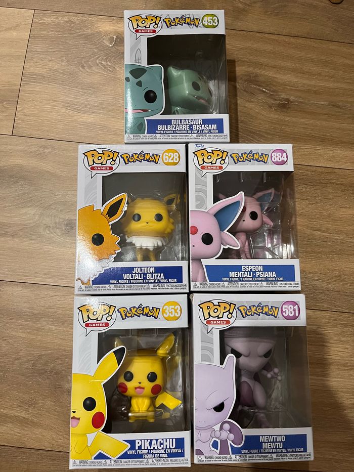 Funko pop Pokémon lot