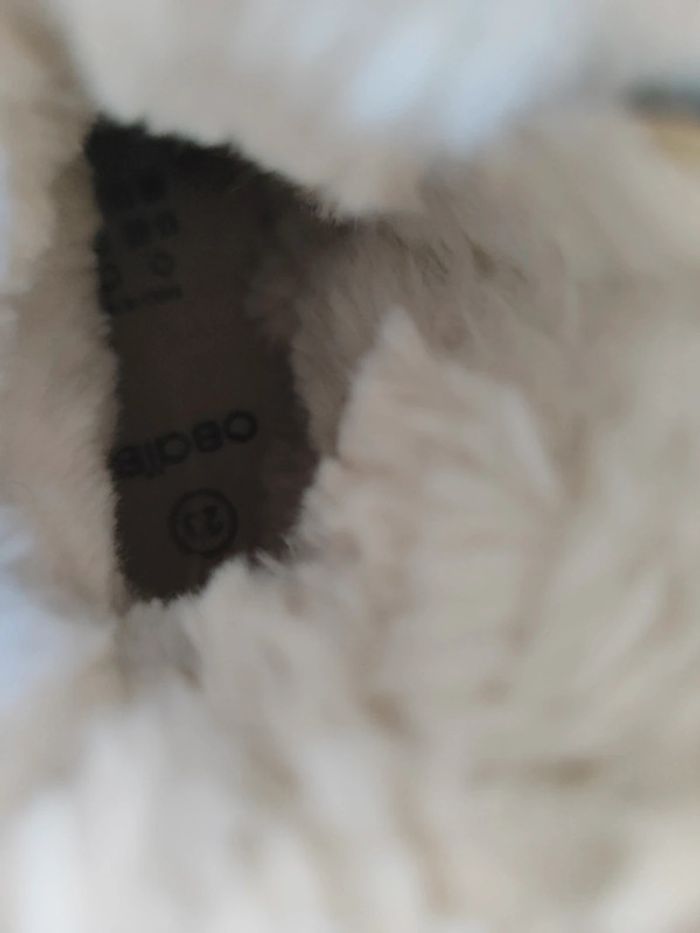 Bottines fourrées grises taille 23 OBAIBI - photo numéro 5