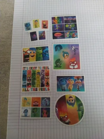 Lot stickers vice versa (lot F)