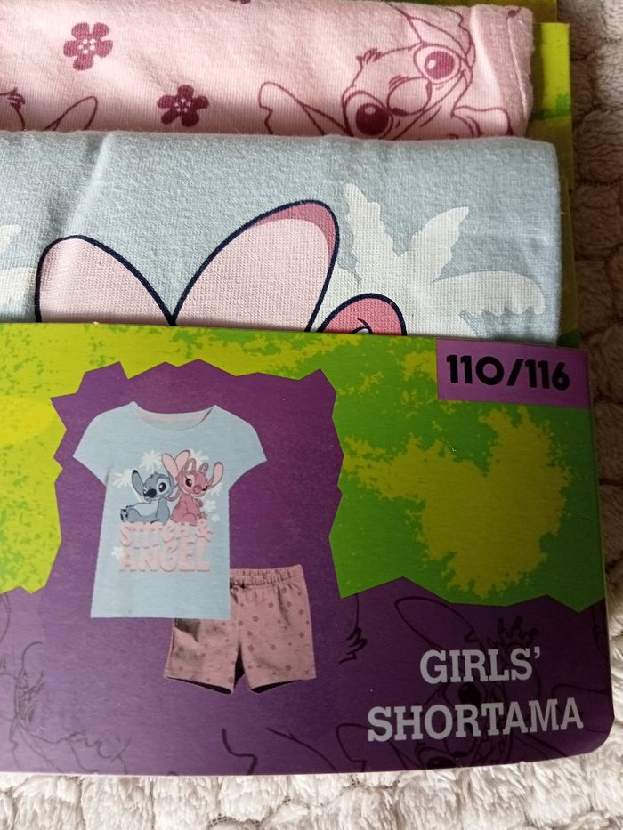 Pyjama short Stitch 5/6 ans - photo numéro 2