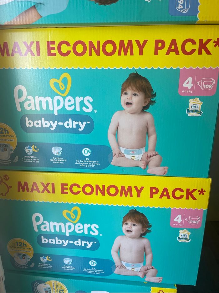 Pampers taille 4