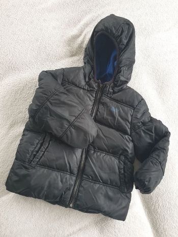 Doudoune noir 6 ans
