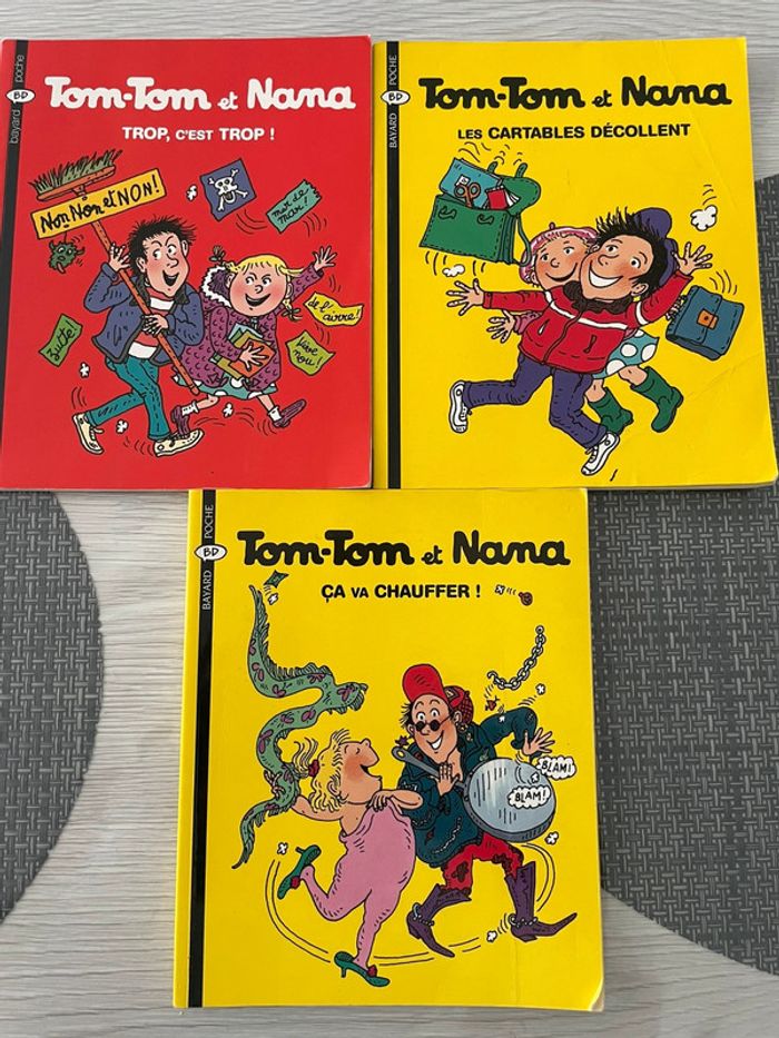 3 livres tom-tom et nana bon état voir photos