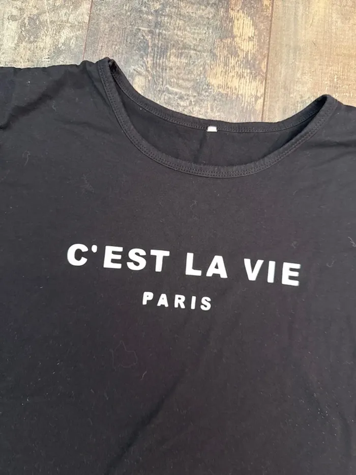 Tee shirt noir taille XL - photo numéro 2