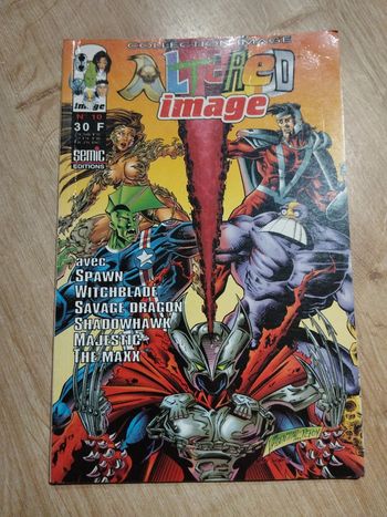 Collection image altered image, spawn witchblade, Savage dragon etc semic 1999