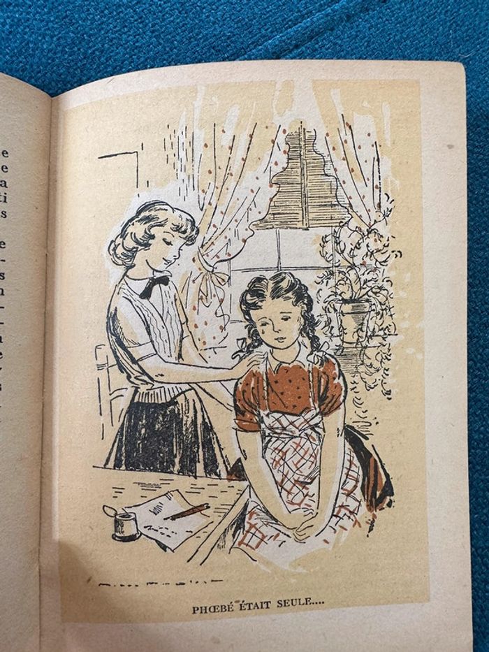 1950 Livre ancien Rose et ses sept 7 cousins Hachette Alcott Stahl Pierre probst auteur Caroline - photo numéro 5