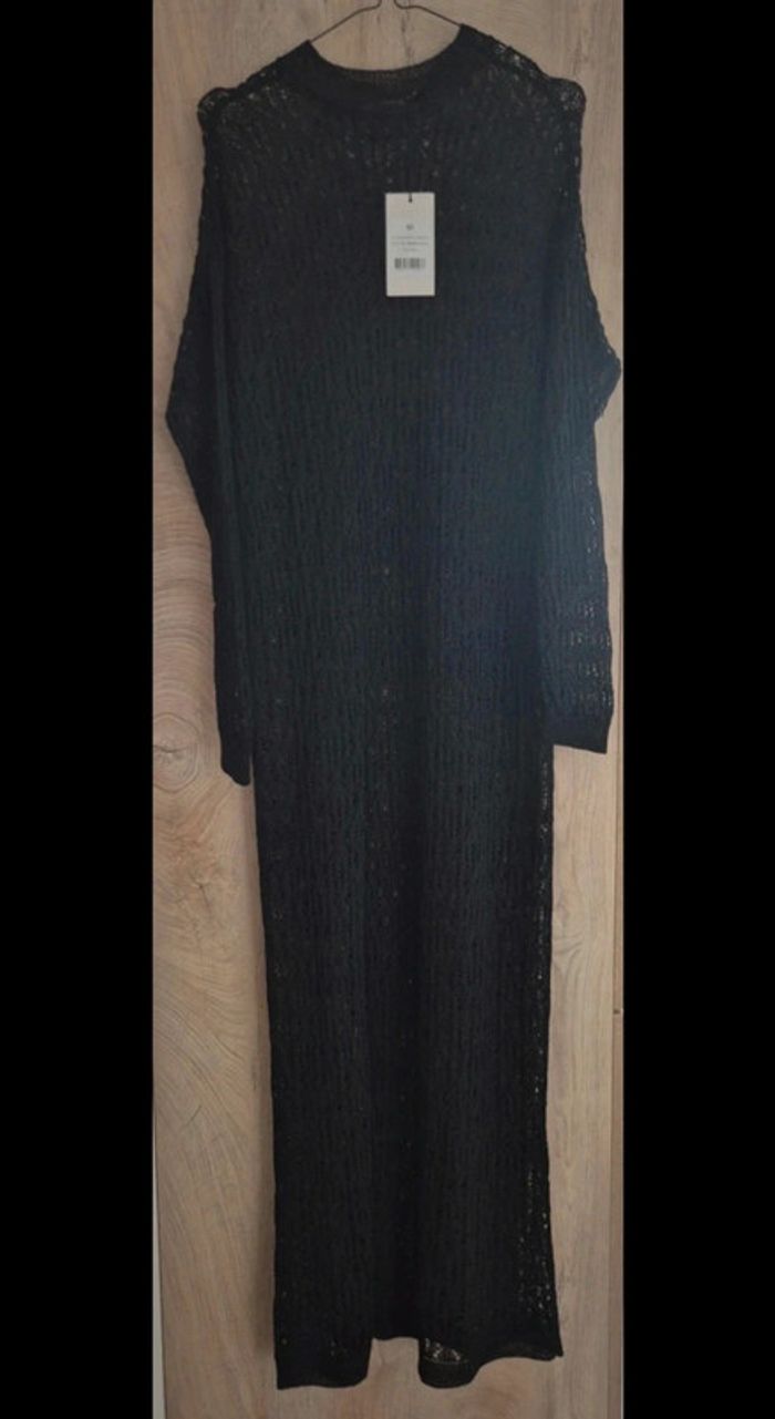 Robe longue noir NA-KD