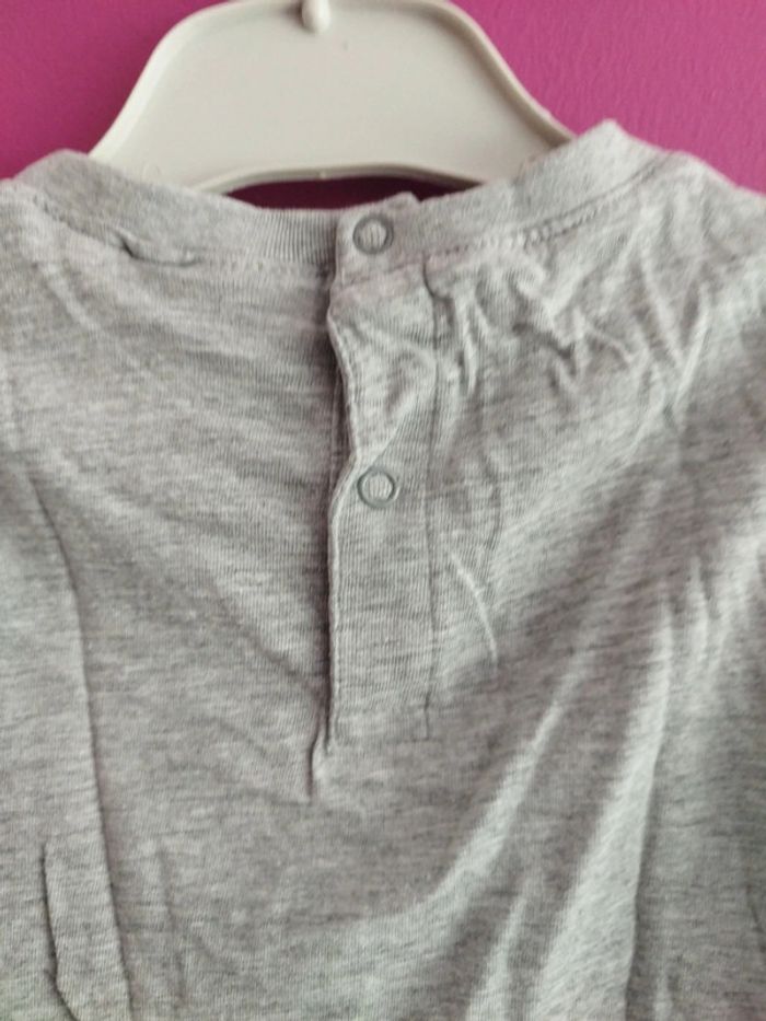 Tee shirt manches courtes garçon mickey Disney taille 12 mois b7 - photo numéro 5
