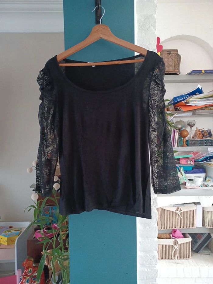 Blouse dentelle
