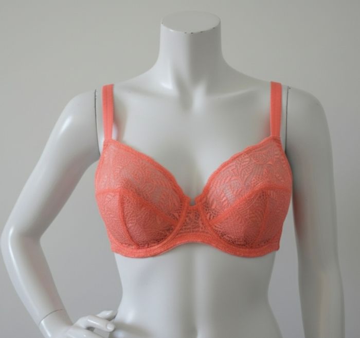 Soutien-gorge avec armatures corail 100E Confidence lingerie