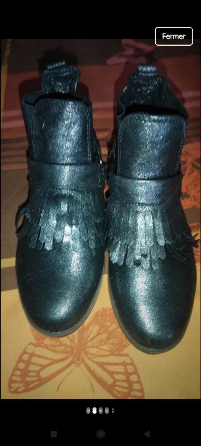 Très belle bottines fille ch2