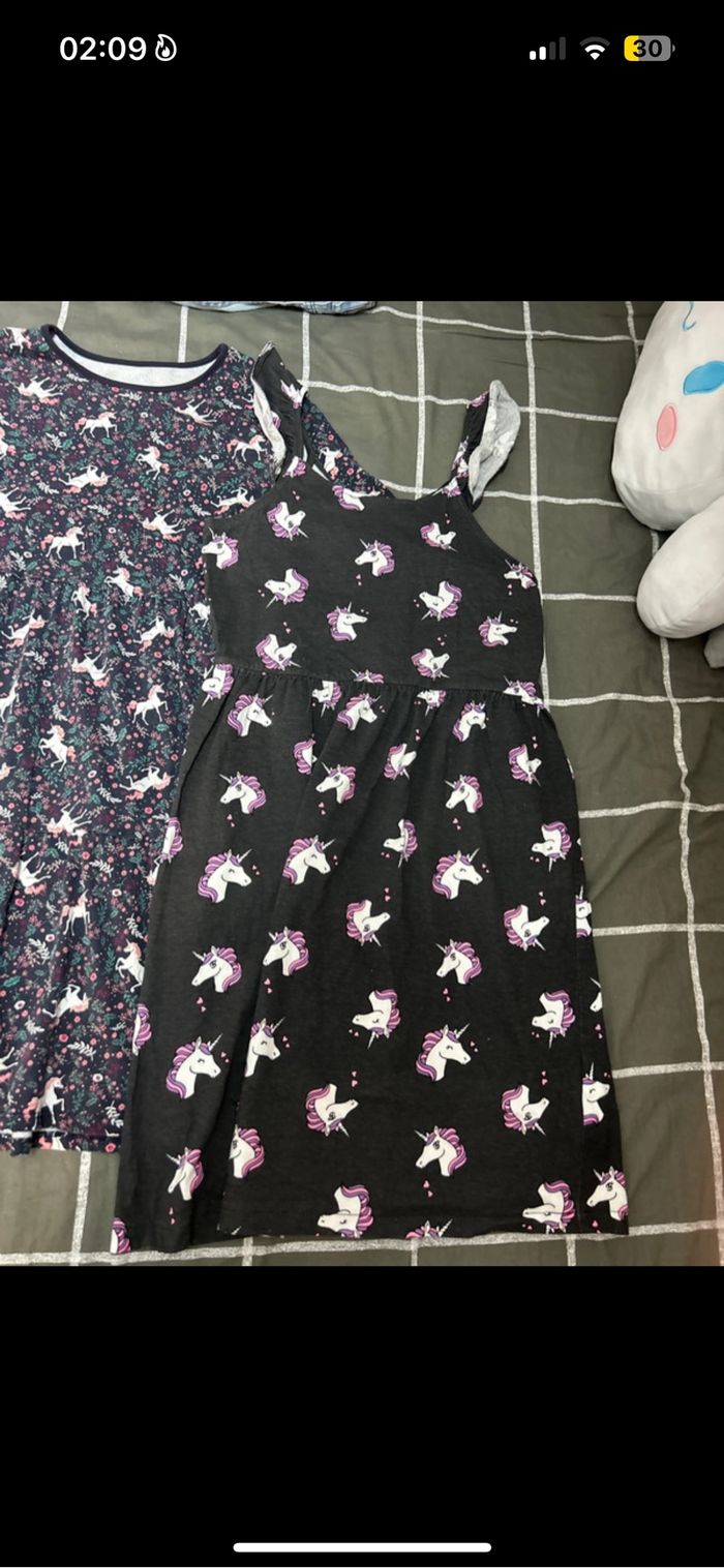 Lot robes licorne - photo numéro 2
