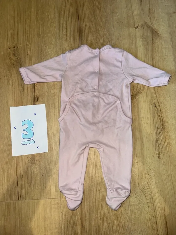 Pyjama en coton 3 mois - photo numéro 2