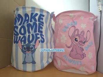 Panier de rangement Disney Stitch & Angel