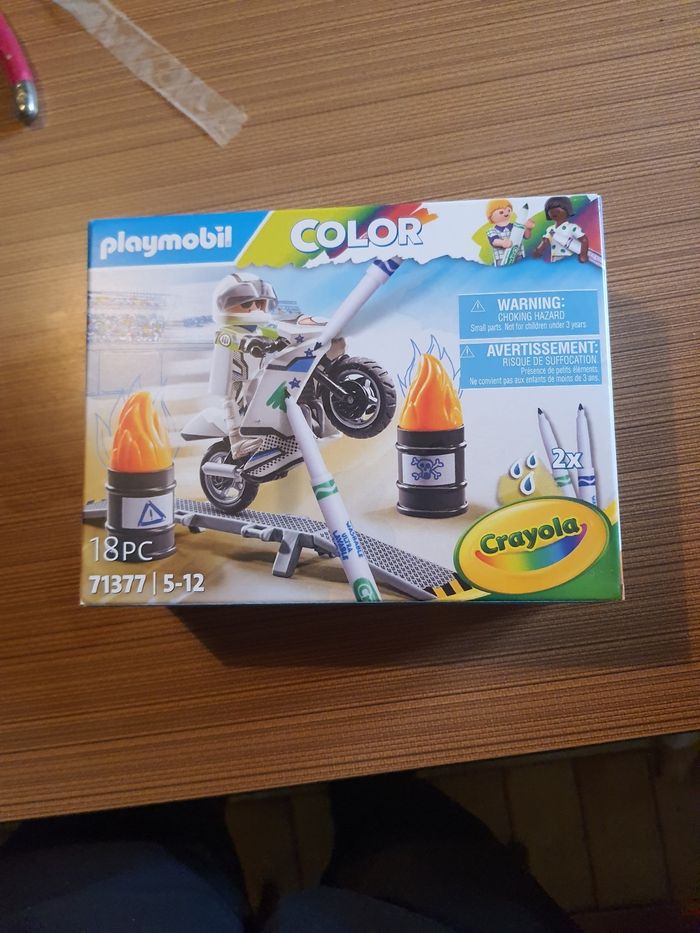 Playmobil moto color