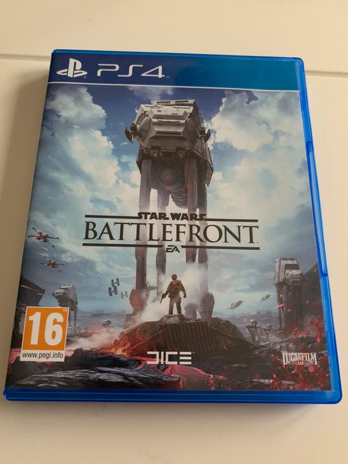 Jeu ps4 star wars battlefront