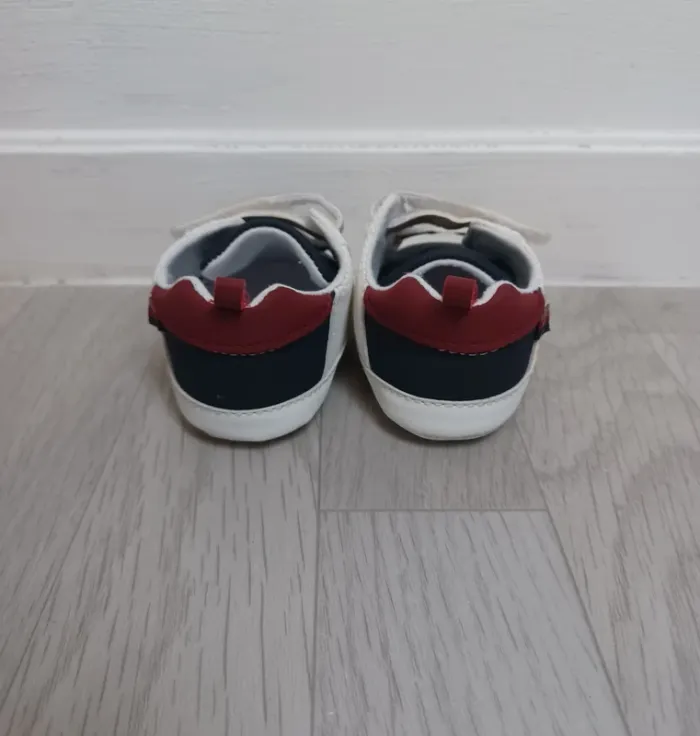 Chaussons basket scratch bébé garçon tape à l'oeil - photo numéro 6