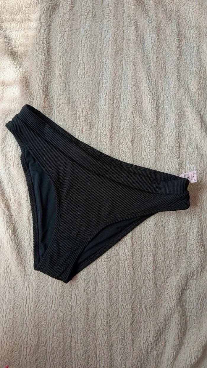 Bas de bikini noir 🔸taille 40