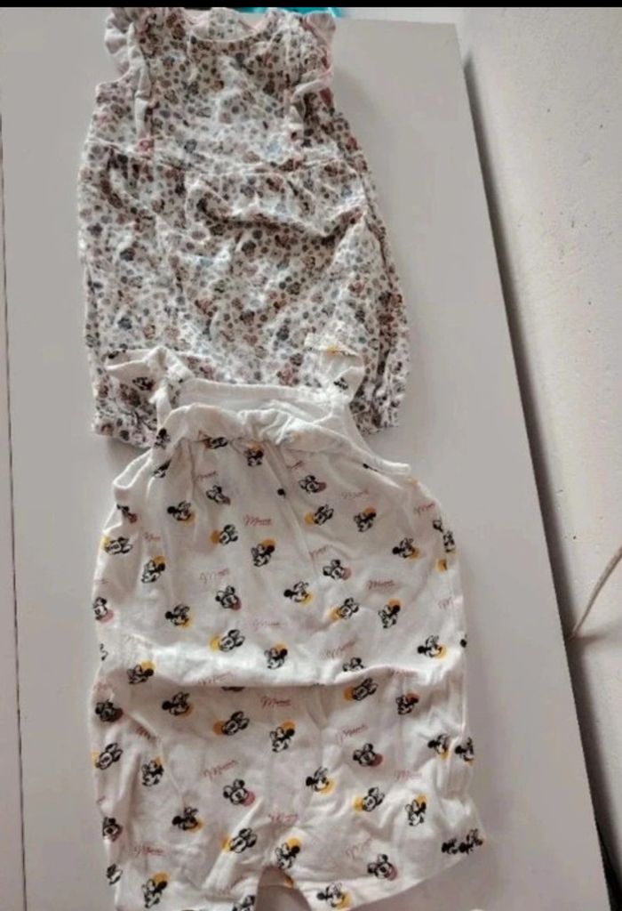 Lot de 2 barboteuse 9 mois Disney