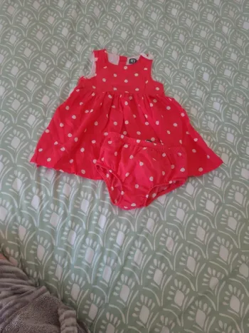 Robe à pois
