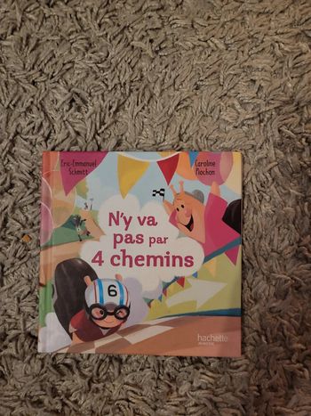 Livre McDonald's n'y va pas par 4 chemins hachette jeunesse