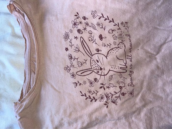 T shirt ml lapin - photo numéro 2