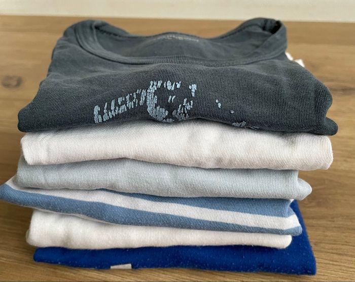 Lots 6 T-Shirts Débardeurs Vertbaudet Garçon Taille 5 ans Vertbaudet