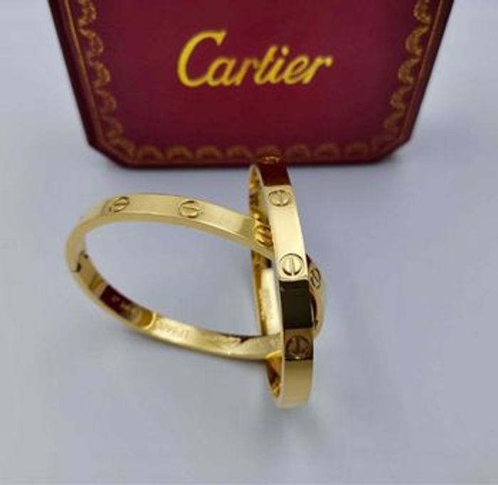 Bracelet Love plaqué or inoxydable