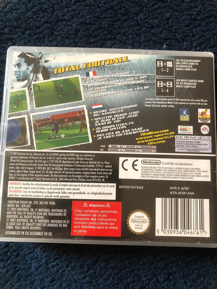 Jeu Nintendo DS FIFA 06 - photo numéro 2