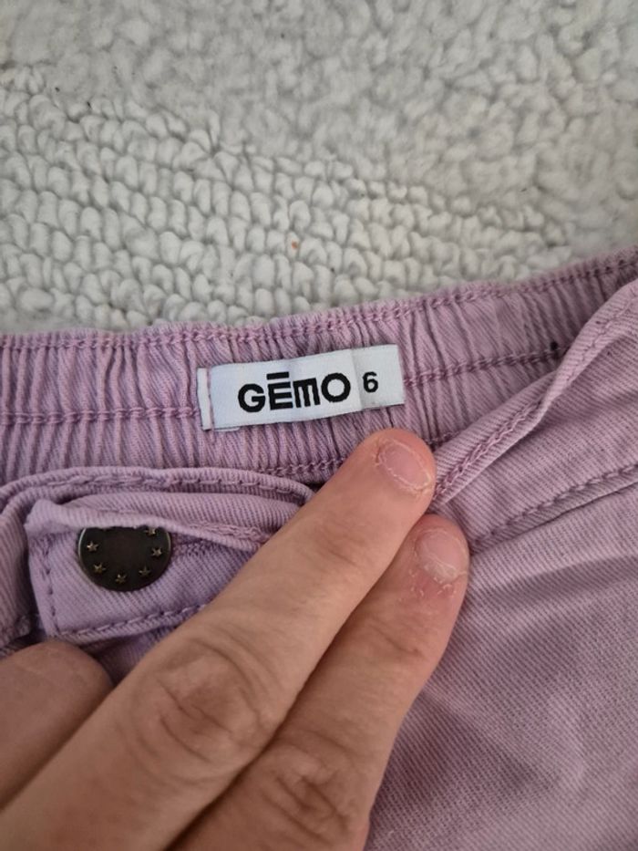 Jeans cargo lila - photo numéro 2