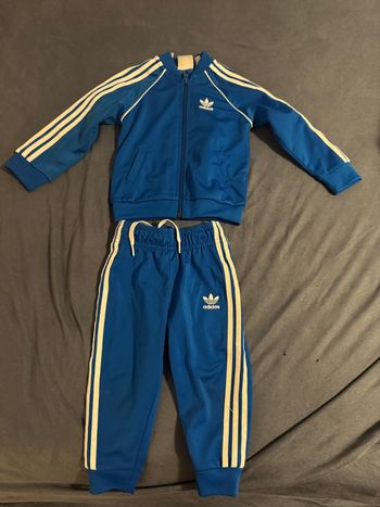Ensemble jogging Adidas bleu