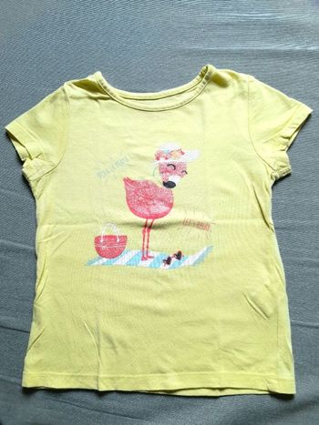 Tee-shirt flamant rose