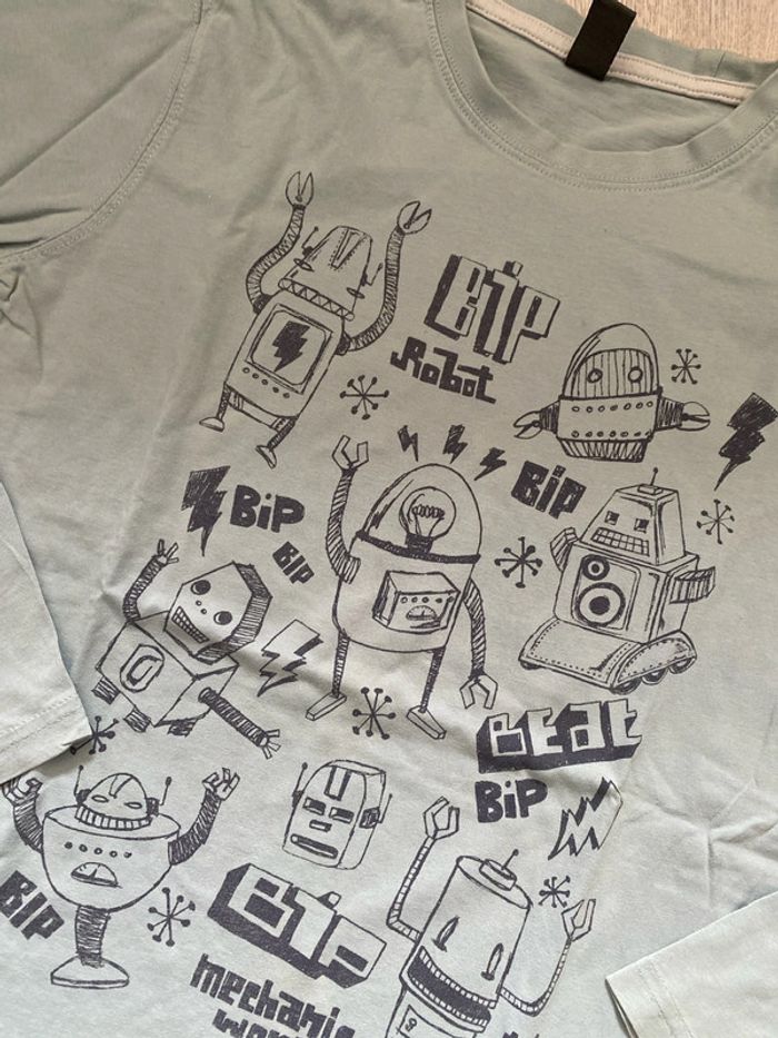 Tee shirt T-shirt Zara taille 11 12 ans - photo numéro 2