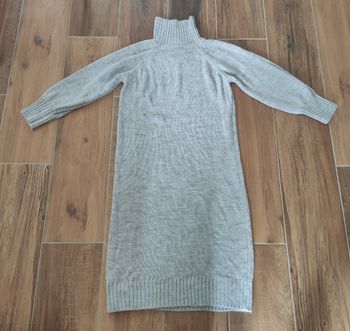 Pull long gris