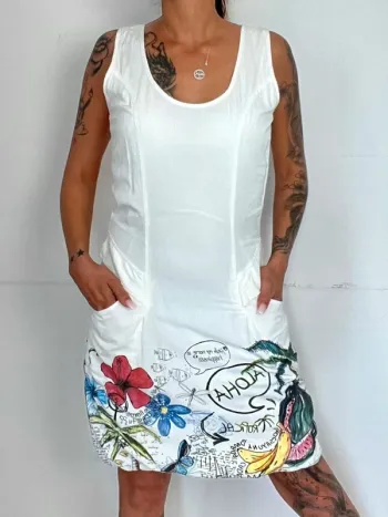 SOLDE - Robe sans manches, Desigual. Taille 36.