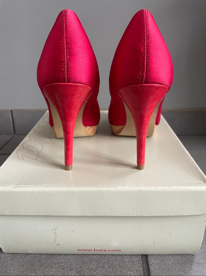 Escarpin Bata rose - photo numéro 4