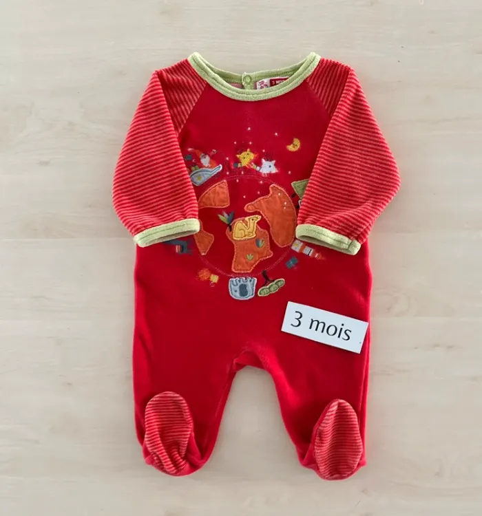 Pyjama DPAM 3 mois 60 cm