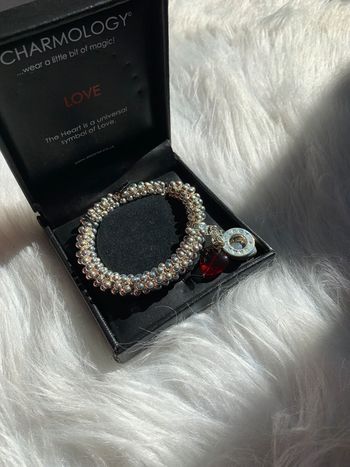 Bracelet argent avec pendentifs « charmology »
