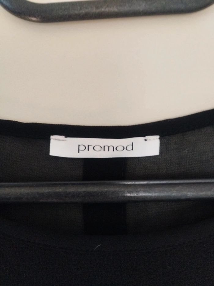 Robe noire droite fluide taille 38 Promod - photo numéro 2