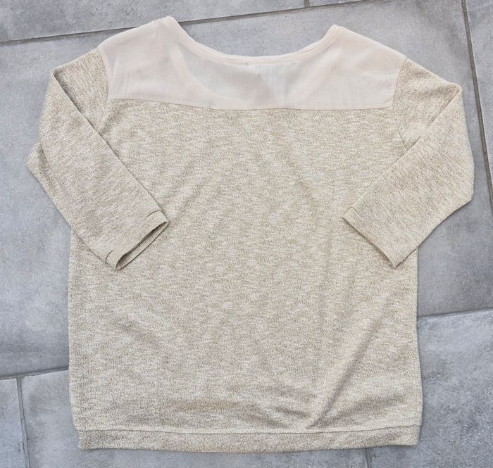 Pull manches 3/4 Stradivarius taille M - photo numéro 6