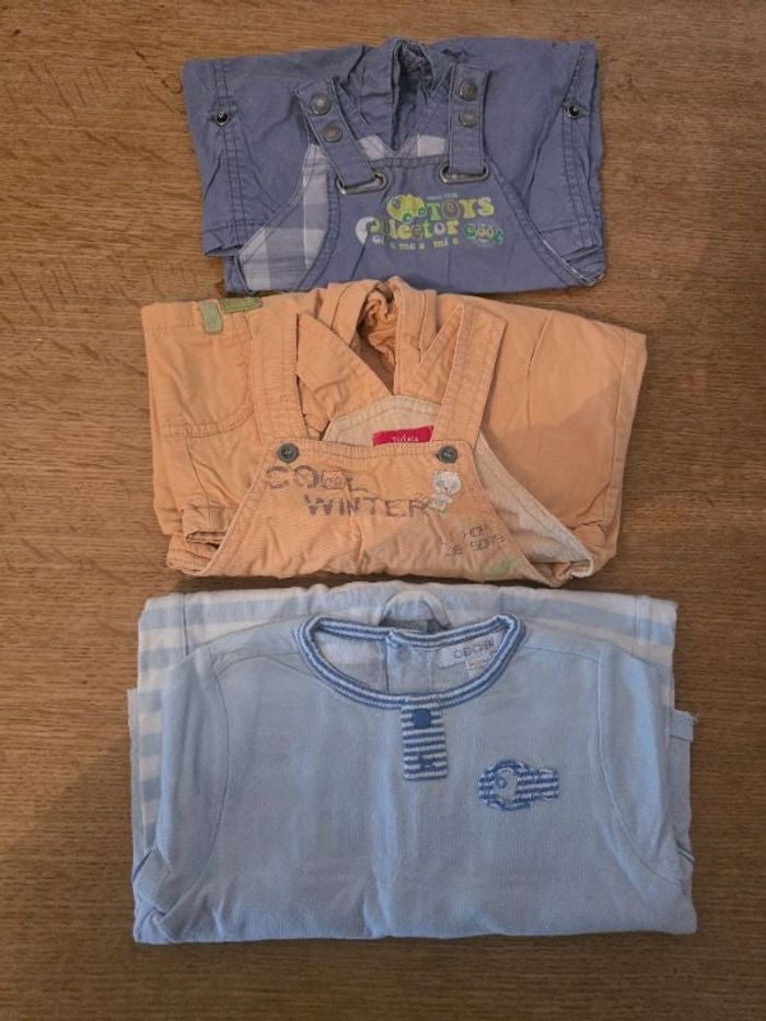Lot 3 salopette bébé