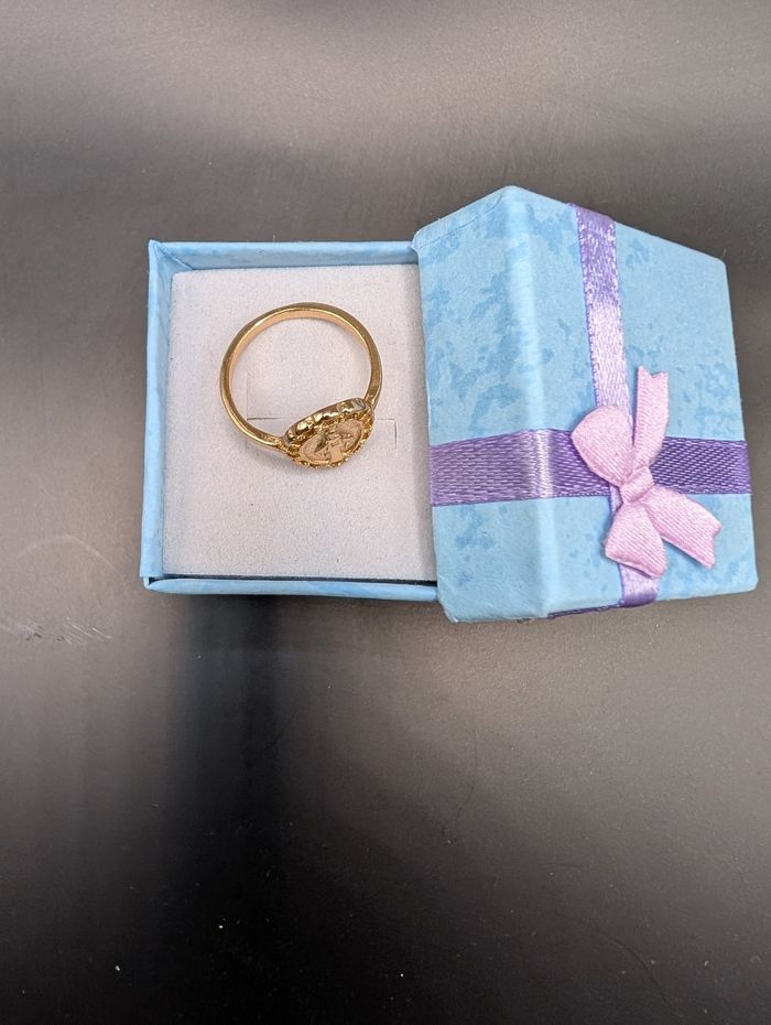 Bague Médaille Miraculeuse Dorée en titane neuve 🎁 - photo numéro 5