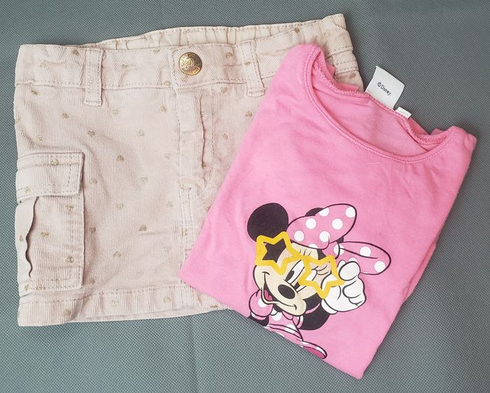 ensemble fille minnie